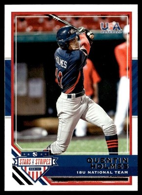 2017 Panini Stars and Stripes Quentin Holmes USA #32