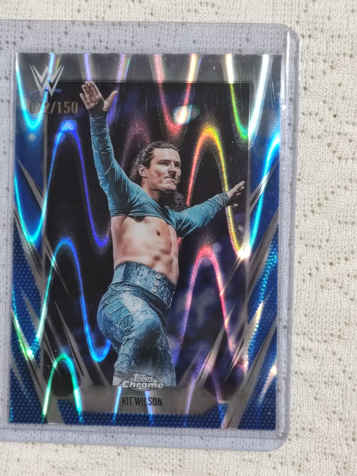 Kit Wilson - 2026 WWE Topps Chrome (#78) Blue RayWave -  072/150