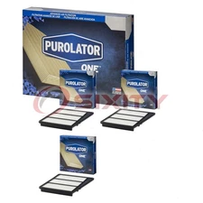 3 pc PurolatorONE A41386 Air Filters for Intake Inlet Manifold Fuel Delivery yo