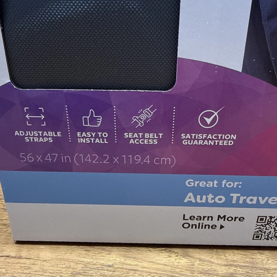 Car Pet Bench Seat Cover TrustyPup Auto Travel 56x47 Inch Adjustable NEW NIB - Image 3 of 4