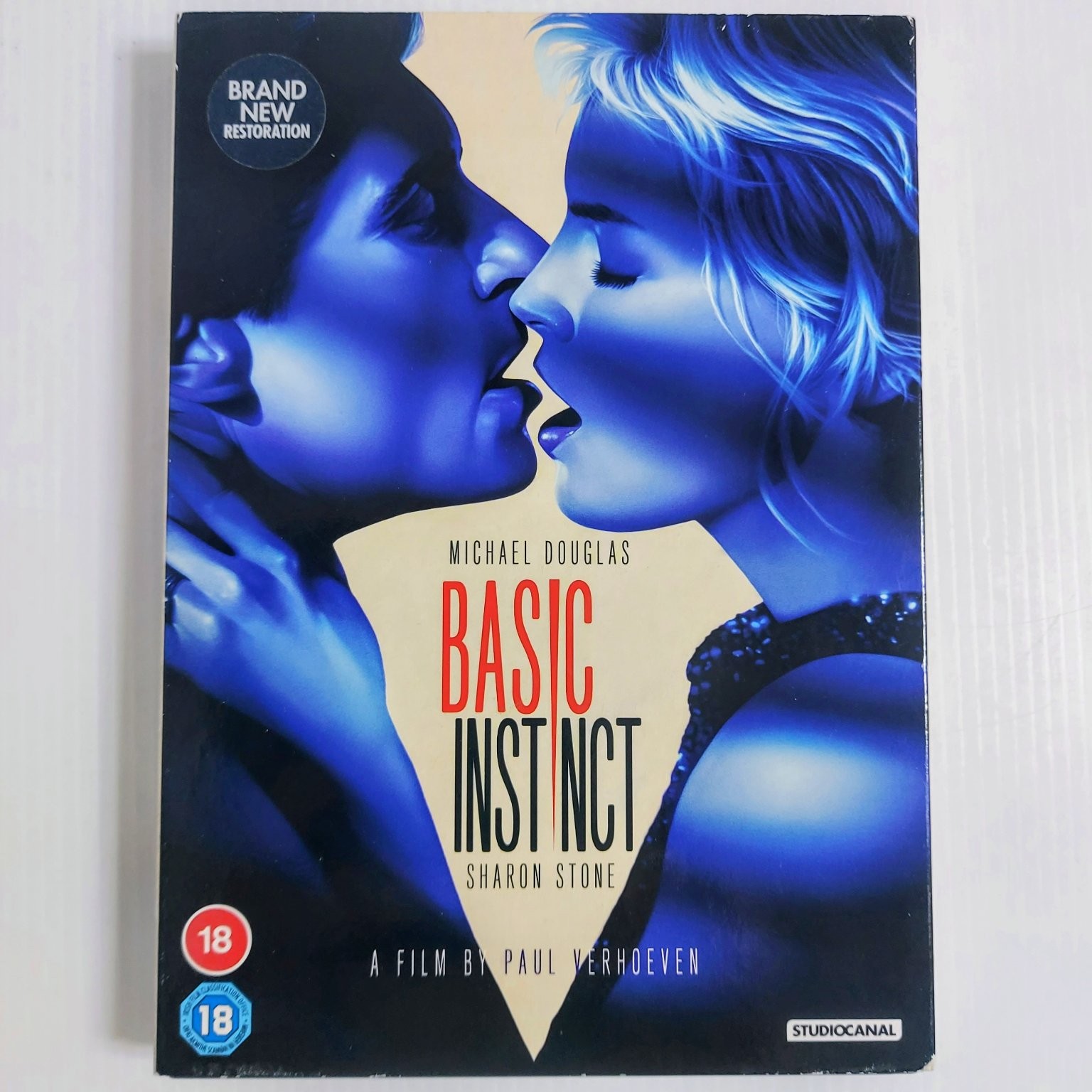 Basic Instinct DVD 1992 Paul Verhoeven Michael Douglas Sharon Stone 2-Disc