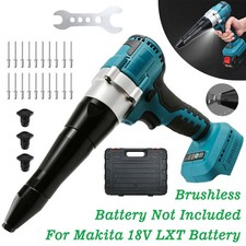 Cordless Electric Rivet Gun Brushless Machine for Makita 18V Li-ion Battery New