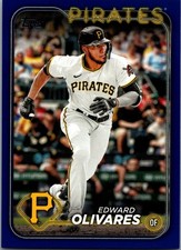 2024 Topps Series Two Edward Olivares #527 Blue