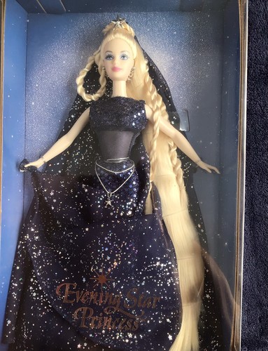 Barbie MATTEL - EVENING STAR PRINCESS, 2000 - Mai rimossa - Foto 6 di 7