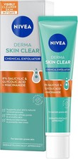 NIVEA Derma Skin Clear Chemical Exfoliator 40ml Salicylic Acid Acne Blemish