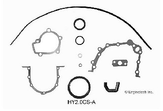 Full Gasket Set Enginetech HY2.0K-1 Fits 2.0L DOHC 01-07 See