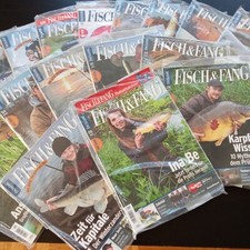 Fisch & Fang - 22 Ausgaben -  Neu - eingeschweißt - mit DVD´s