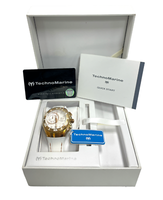 Technomarine Cruise One Gilt With Diamonds TM-114042 New | eBay display picture 2