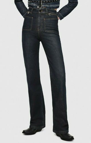 Nwt Diesel Sz29x32 D-Pending Vita Alta Svasato Jeans Stretch 080AK Lavare |  eBay