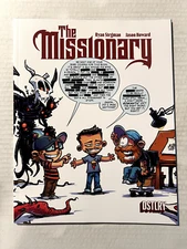 THE MISSIONARY #1 SKOTTIE YOUNG VARIANT WRAPAROUND COVER  DSTLRY MEDIA 2023