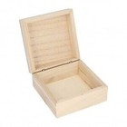 BOÎTE CARRÉE 10X10X5 CM BOIS