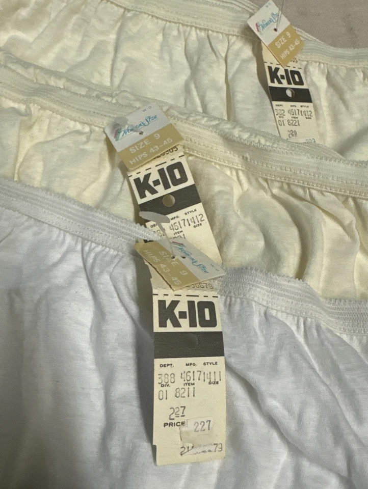 Bragas 4 Pr ESTILO VINTAGE PERSONALIZADAS Cúpula Alta Refuerzo de Setas Talla 9 Foto 2 de 4