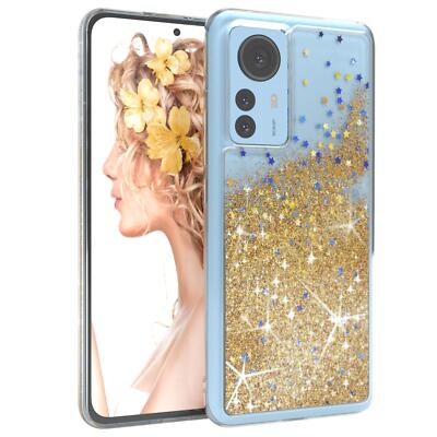 Handyhülle für Xiaomi Glitzer Schutzhülle Flüssig Glitzer Hülle Bling Silikon