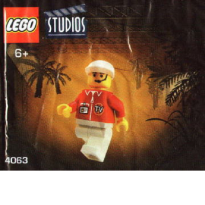 Lego 4063 Cameram Minifigure Japan Limited Coca Cola Promotion