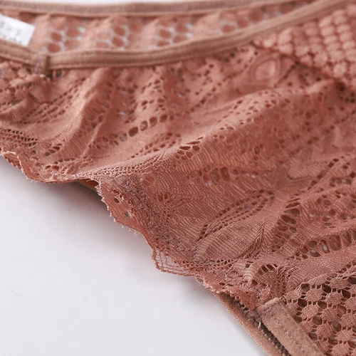 4er-Pack Set Sexy Damen Höschen Unterwäsche Spitze durchsichtig Slips Unterwäsche Set - Bild 13 von 16