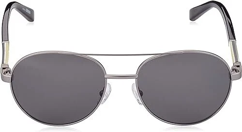 Gafas de sol Ermenegildo Zegna EZ0013 13D gris rutenio redondas polarizadas 55-17-145 Foto 2 de 4