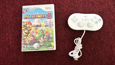 Mario Party 8 Nintendo Wii, 2006 & Controller. 45496900045| eBay
