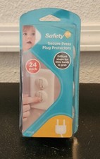 Baby Child Safety Secure Plug Protectors 24 Pack New
