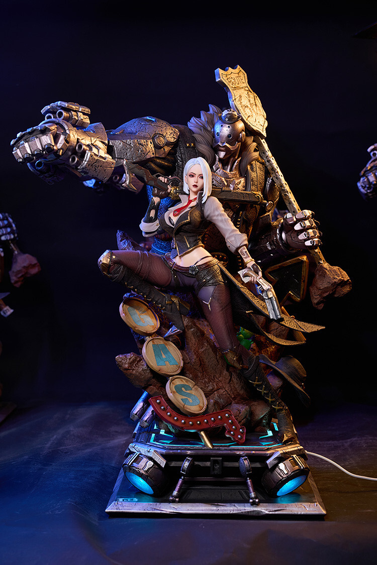 Coolbear Studio Overwatch Ashe +Bob S+ Edition Collectible Statue