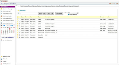 #ad #ad MS Access Based CRM Software Use As Is or Customizable $199.00