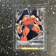 2024 Marvel Masterpieces '92 Platinum Clear Cut #45 Juggernaut