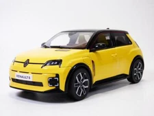 RENAULT 5 E-Tech 100% electrique jaune Pop & noir 1/18 R5