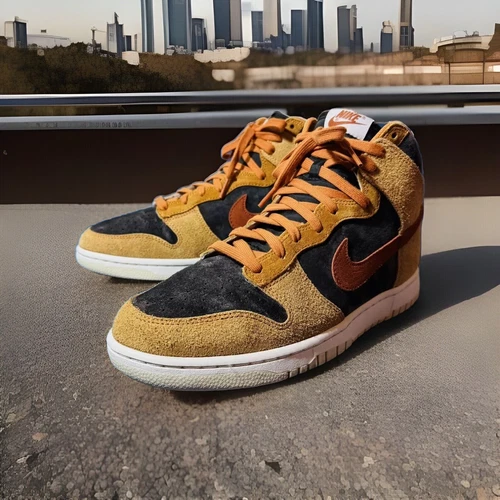Nike Dunk High Premium Dark Russet Size 11 Baller Mint Condition Rare OG OOAK