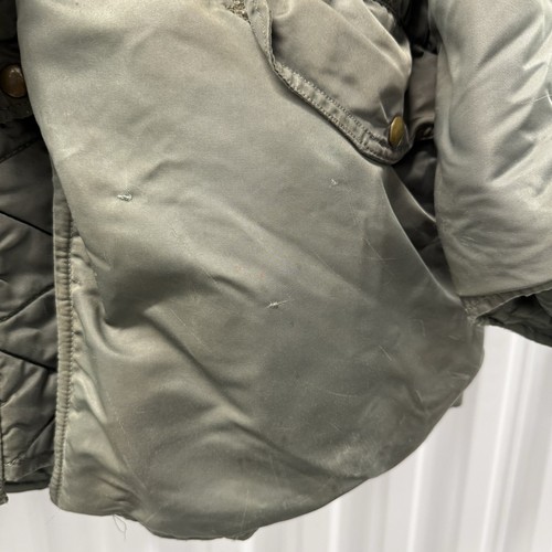 Vintage 1950s US Air Force N3B Parka Coat Sz Medium Flying Jacket Stencil - Picture 7 of 22