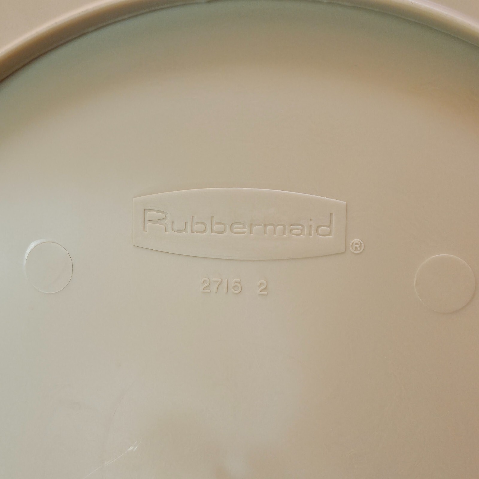 Vintage Rubbermaid 2715 Large Lazy Susan Revolving Tray Turntable 15 5/