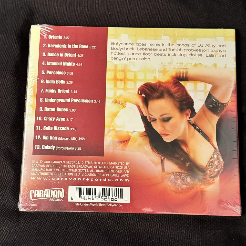 Sealed! BODYSHOCK  Bellydance in the Mix CD 2010 Belly Dancing Arabic NEW! - Image 4 of 4
