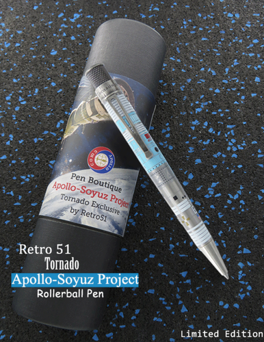 Retro 51 Apollo Soyuz Rollerball Pen - Ltd Edition Mint Sealed - Picture 4 of 4