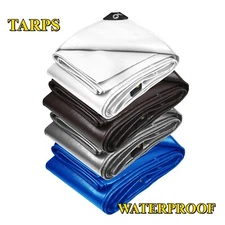 TANG Tarps Extreme Heavy Duty Waterproof Tarp for Roof Patio Pool Boat Outdoor