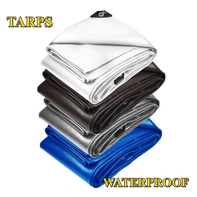TANG Tarps Extreme Heavy Duty Waterproof Tarp for Roof Patio Pool Boat Outdoor