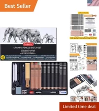 Drawing Sketching Pencil Set, 42 Pack Pro Art Pencil Kit with Graphite Pencil...