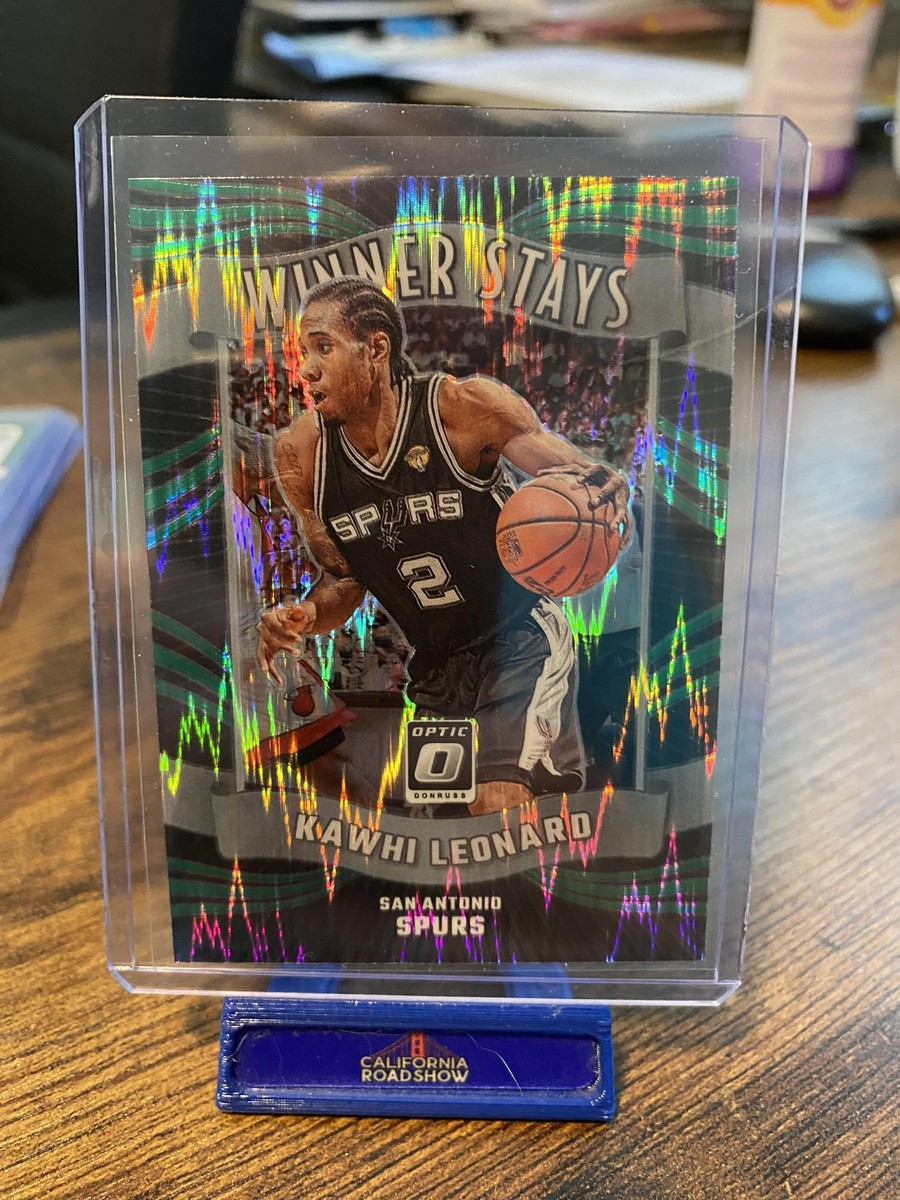 2023-24 Donruss Optic #18 Kawhi Leonard Winner Stays Green Shock