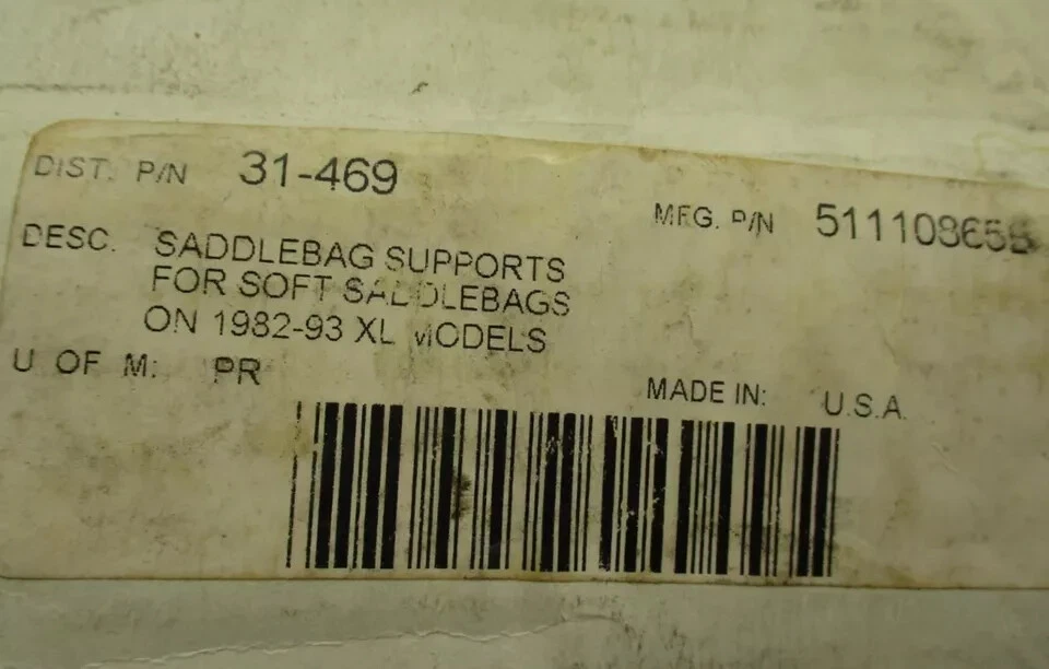 Alforja Khrome Werks 51110865B compatible Harley 1982-93 XL Sportster BC16409 Foto 3 de 3
