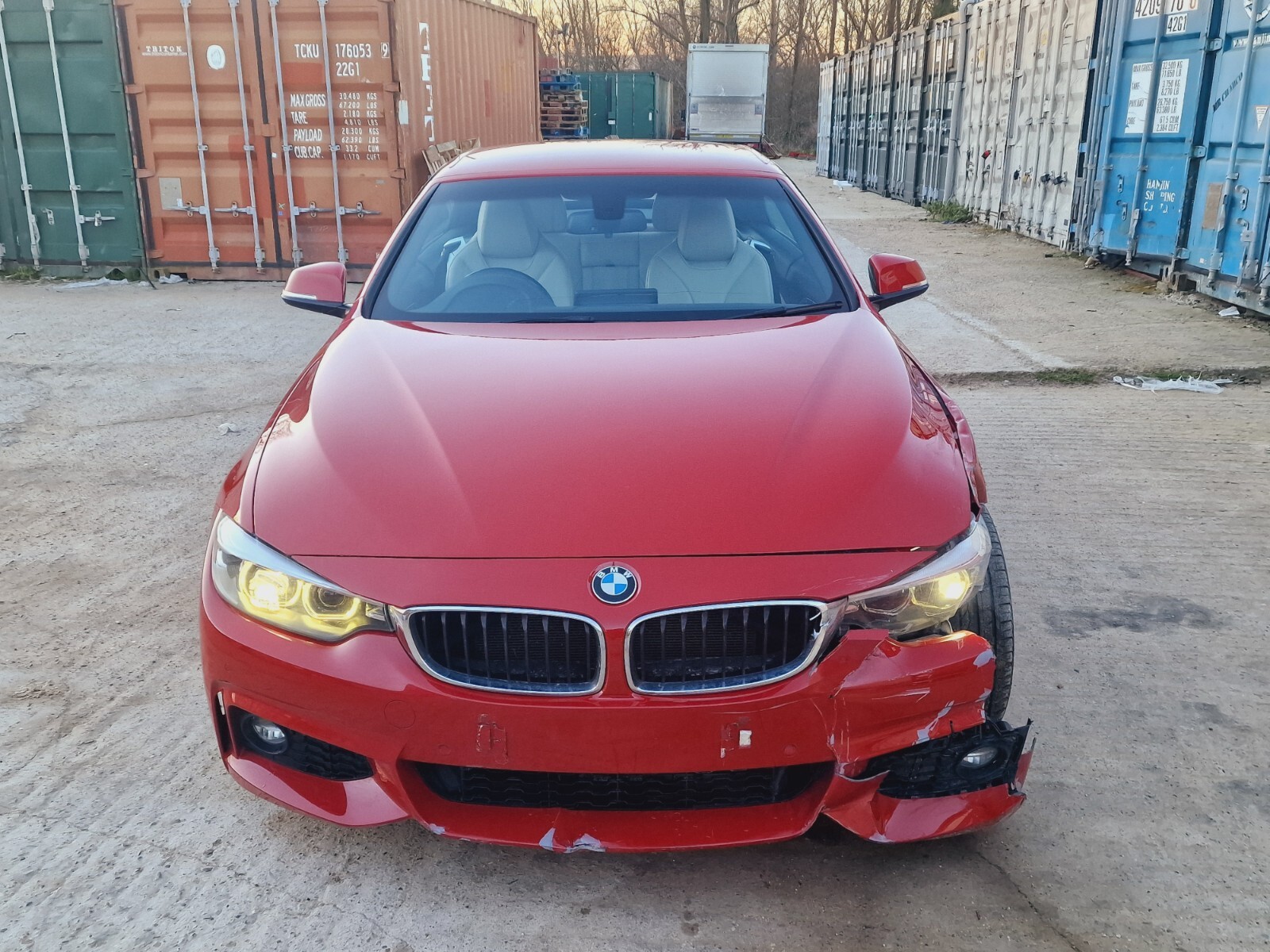 2018 18 BMW 4 SERIES 420I M SPORT F33 LCI CONVERTIBLE LIGHT DAMAGED
