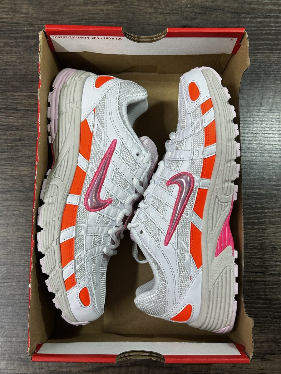 Nike P-6000 White Digital Pink Orange CV3033-100 Womens Size 6 | eBay