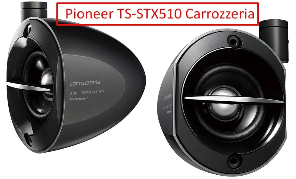 Paire d'enceintes Pioneer TS-STX510 Carrozzeria noir satellite gamme complète - Photo 2/4