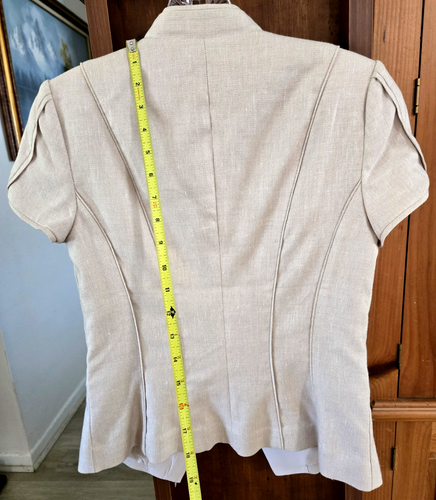 White House Black Market Tan Jacket, Sz 2, NWT - Picture 6 of 7