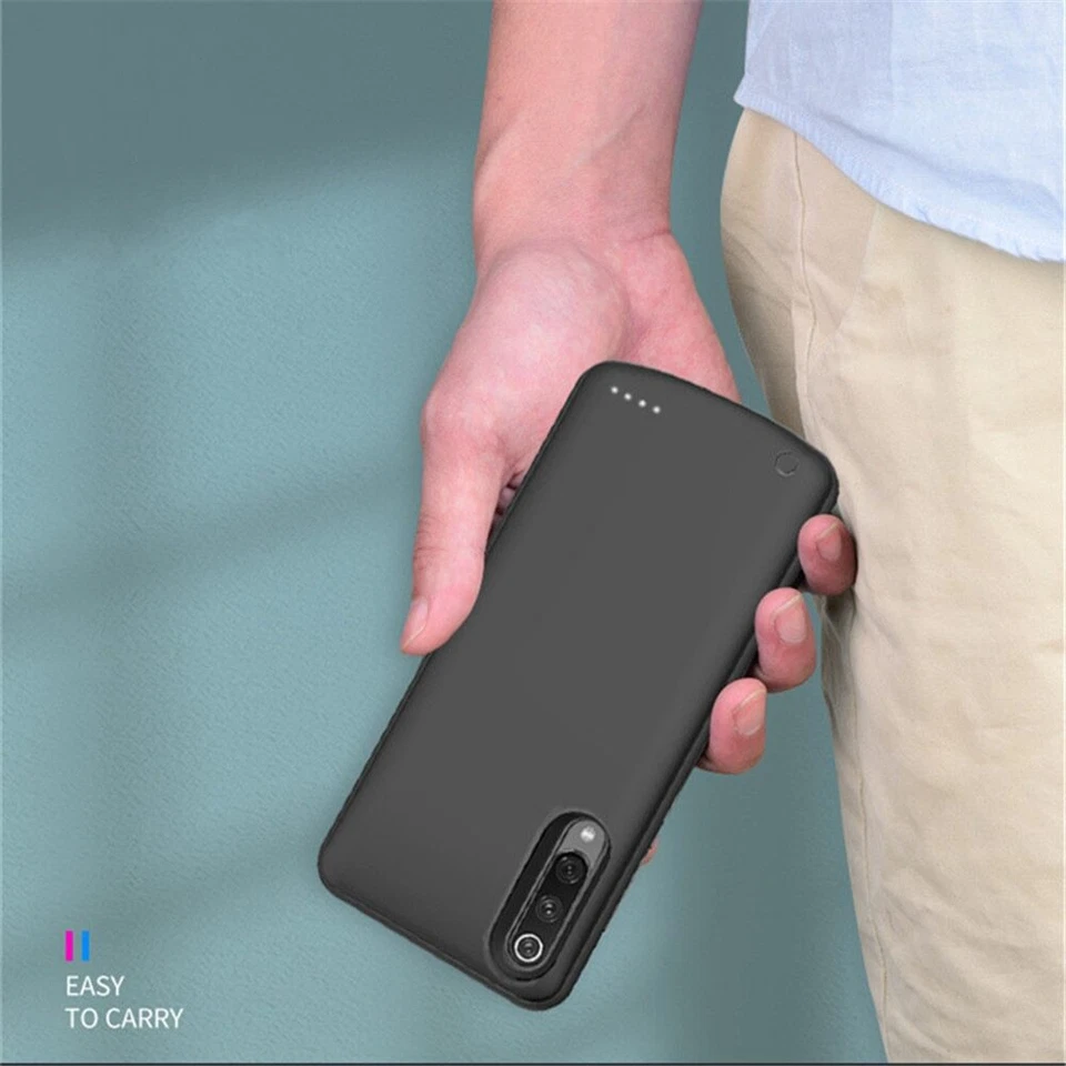 Ersatzakku Ladegerät Hülle für Xiaomi Mi 9 SE Extenal Power Bank Lade Cover - Bild 3 von 4