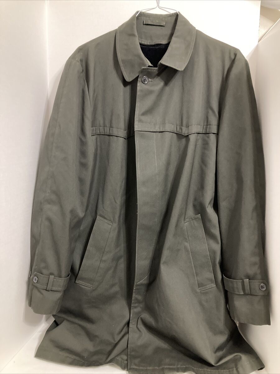 Vintage Men's Sears Oakbrook Sportswear Jacket Sz Men 40 Green Removable  Liner