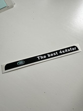 Land Rover Defender Windscreen Sun-strip For 1/10 Scale RC - Traxxas TRX4 D110