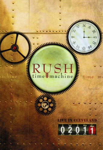 Rush Time Machine 2011 Live In Cleveland DVD (Eagle Vision) Nuovo e Sigillato - Zdjęcie 1 z 2