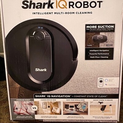 Shark IQ Robot Vacuum with Self Empty Base, Bagless (RV1000S)