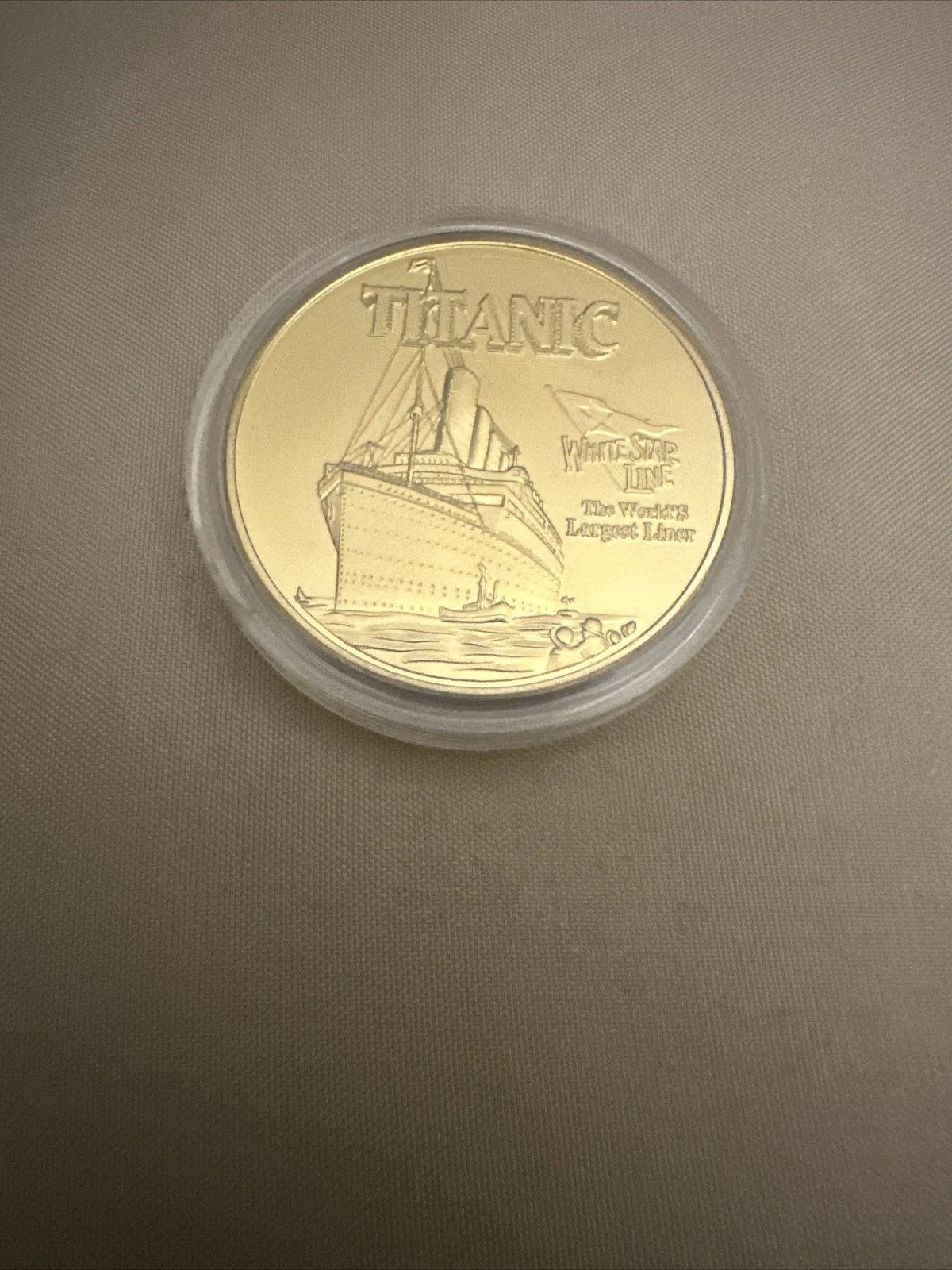 타이타닉 선박 코인 화이트 스타 라인 RMS 타이타닉 크루즈 라인-Freehip.co.kr