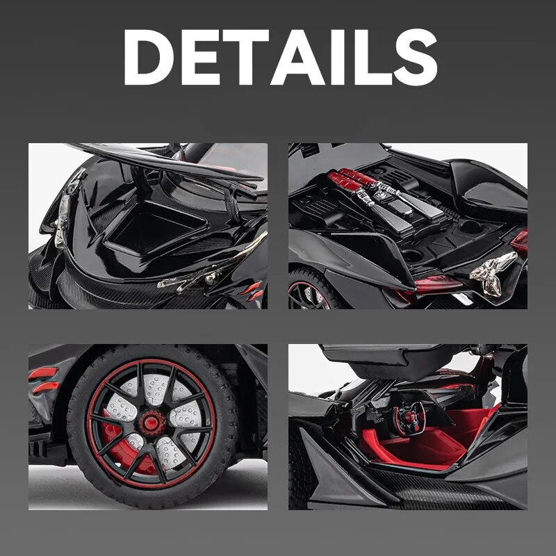 1/24 Apollo IE Project EVO Gumperts Apollo Kid Toys Alloy Diecast