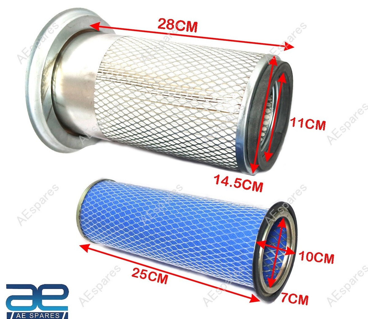 Set Di Filtri Aria JCB Interni E Parti JCB SET Di Elementi Filtranti - Foto 11