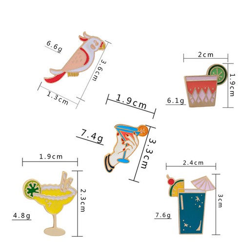 Cartoon Enamel Badge Brooch Lapel Pins Set for Clothing Bags Jackets Accessory - Picture 87 of 161