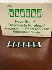 Feverscan Disposable Forehead Thermometer box of 100pcs